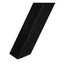 Zona-Design Stół rozkładany PATARASO 120 cm ceramika szara nogi czarne