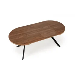 Halmar Stół rozkładany PERONI II 100 cm - 250 cm w optyce drewna orzech