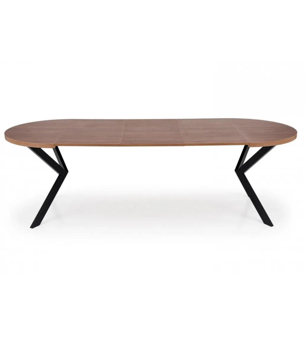 Halmar Stół rozkładany PERONI II 100 cm - 250 cm w optyce drewna orzech