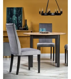 Halmar Stół rozkładany RINGO 102 cm - 142 cm w kolorze dąb artisan