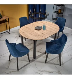Halmar Stół rozkładany RINGO 102 cm - 142 cm w kolorze dąb artisan