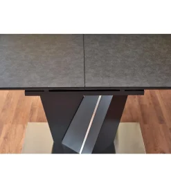 Halmar Stół rozkładany SALVADOR 160 cm - 200 cm szary