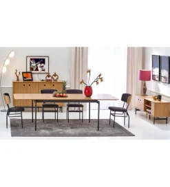 Halmar Stół rozkładany SMART 170 cm -250 cm w optyce dębu naturalnego