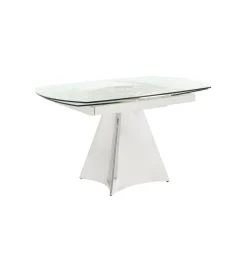 KDesign Stół rozkładany TEMPO od 137 do 205 cm szklany