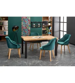 Halmar Stół rozkładany TIAGO 140 cm - 220 cm w kolorze dąb craft