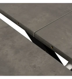 Zona-Design Stół rozkładany TURAMON 120 cm szary czarny