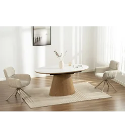 Invicta Interior Stół rozkładany UNIQUE od 160 do 200 cm ceramiczny blat