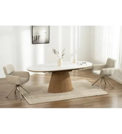 Invicta Interior Stół rozkładany UNIQUE od 160 do 200 cm ceramiczny blat