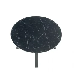 Halmar Stół rozkładany VERTIGO 130 cm - 180 cm w optyce czarnego marmuru