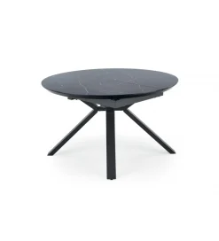 Halmar Stół rozkładany VERTIGO 130 cm - 180 cm w optyce czarnego marmuru