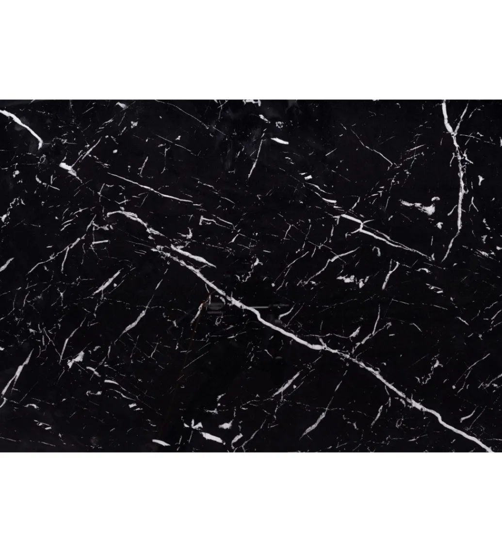 Halmar Stół rozkładany VERTIGO 130 cm - 180 cm w optyce czarnego marmuru