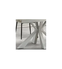 Halmar Stół rozkładany VIVALDI 160 cm - 200 cm ceramika w optyce białego marmuru