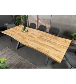 Invicta Interior - przedsprzedaż Stół rozkładany WILD 160 cm do 200 cm naturalny