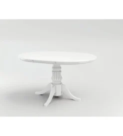 Halmar Stół rozkładany WILLIAM 90 cm - 124 cm biały