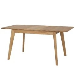 POLSKI DESIGN Stół rozkładany ZANDI 120 cm - 157 cm drewno dąb