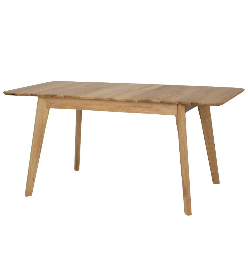 POLSKI DESIGN Stół rozkładany ZANDI 120 cm - 157 cm drewno dąb