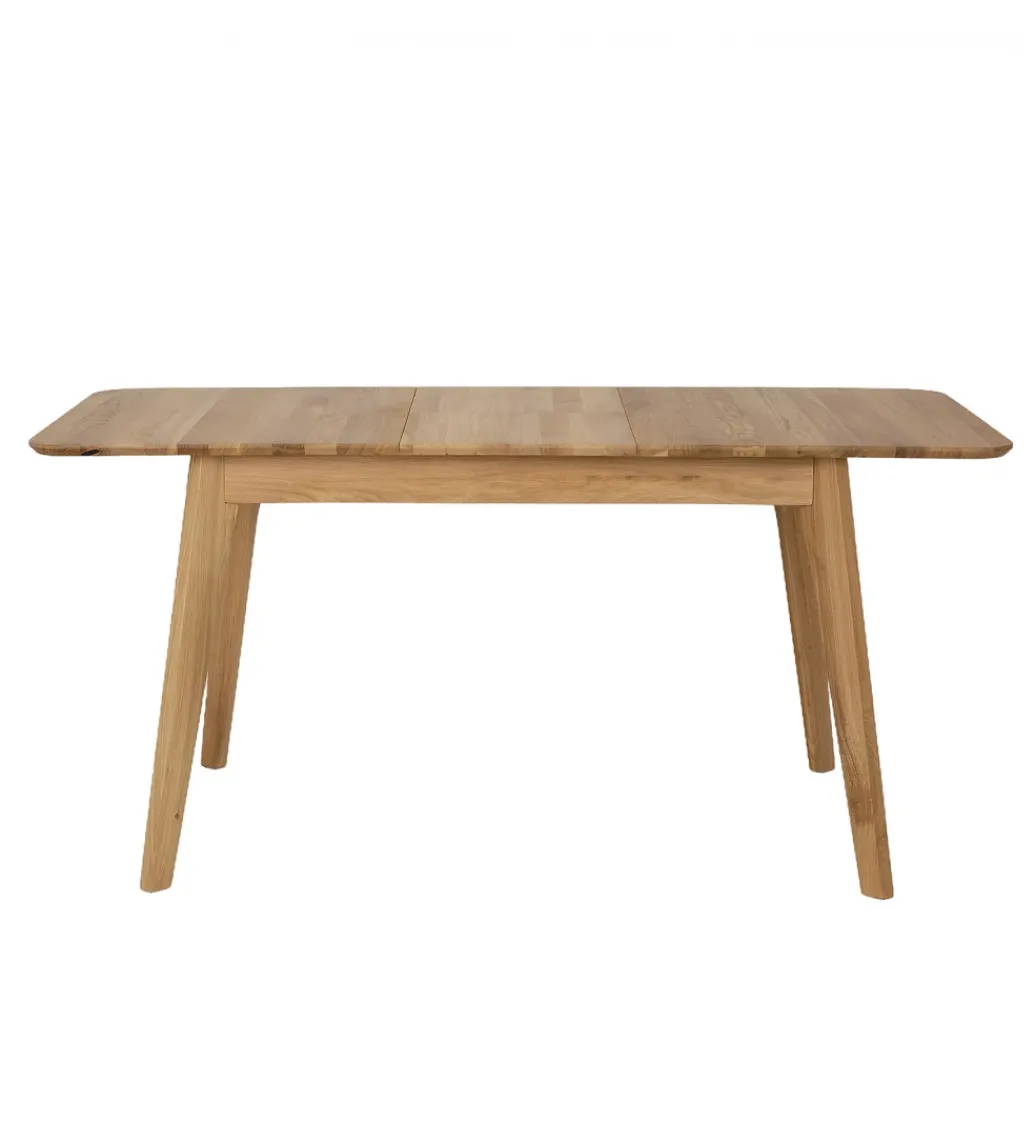 POLSKI DESIGN Stół rozkładany ZANDI 120 cm - 157 cm drewno dąb