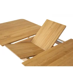 POLSKI DESIGN Stół rozkładany ZANDI 120 cm - 157 cm drewno dąb
