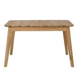 POLSKI DESIGN Stół rozkładany ZANDI 120 cm - 157 cm drewno dąb