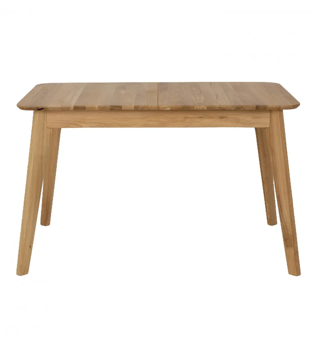 POLSKI DESIGN Stół rozkładany ZANDI 120 cm - 157 cm drewno dąb