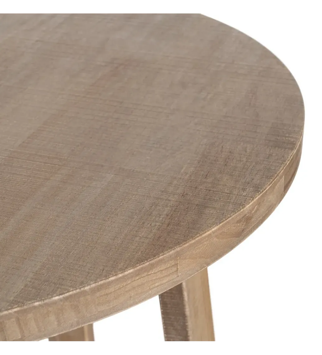 Zona-Design Stół RUBBERY 102 cm drewno kauczuk naturalne