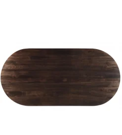 LF-Design Stół SELVETOR 230 cm drewno mango w kolorze orzecha