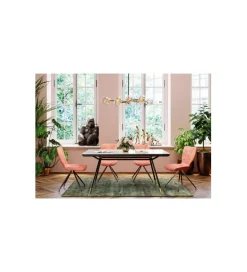 KARE Stół South Beach 160 cm w optyce marmuru