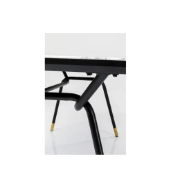 KARE Stół South Beach 160 cm w optyce marmuru