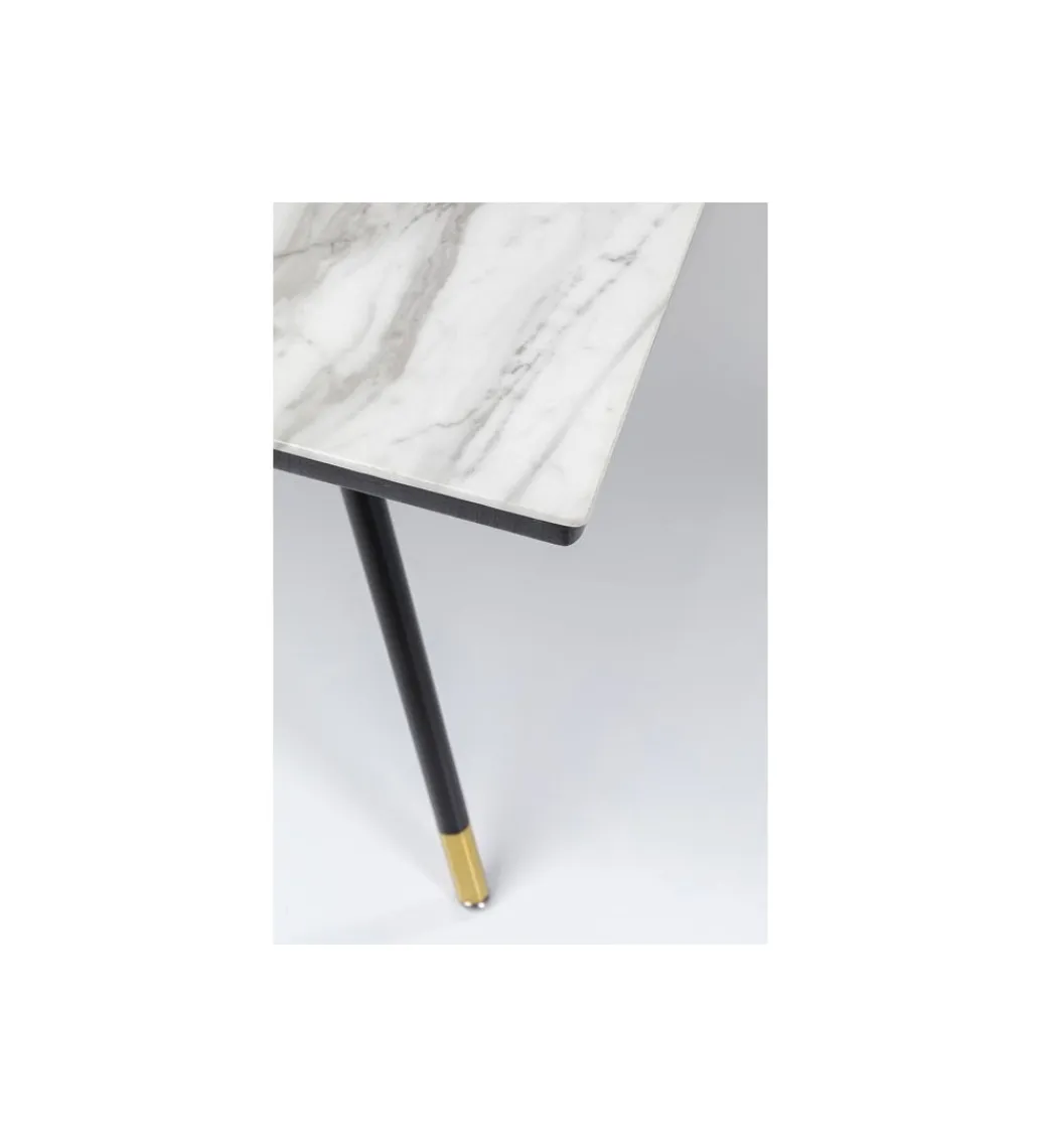 KARE Stół South Beach 160 cm w optyce marmuru