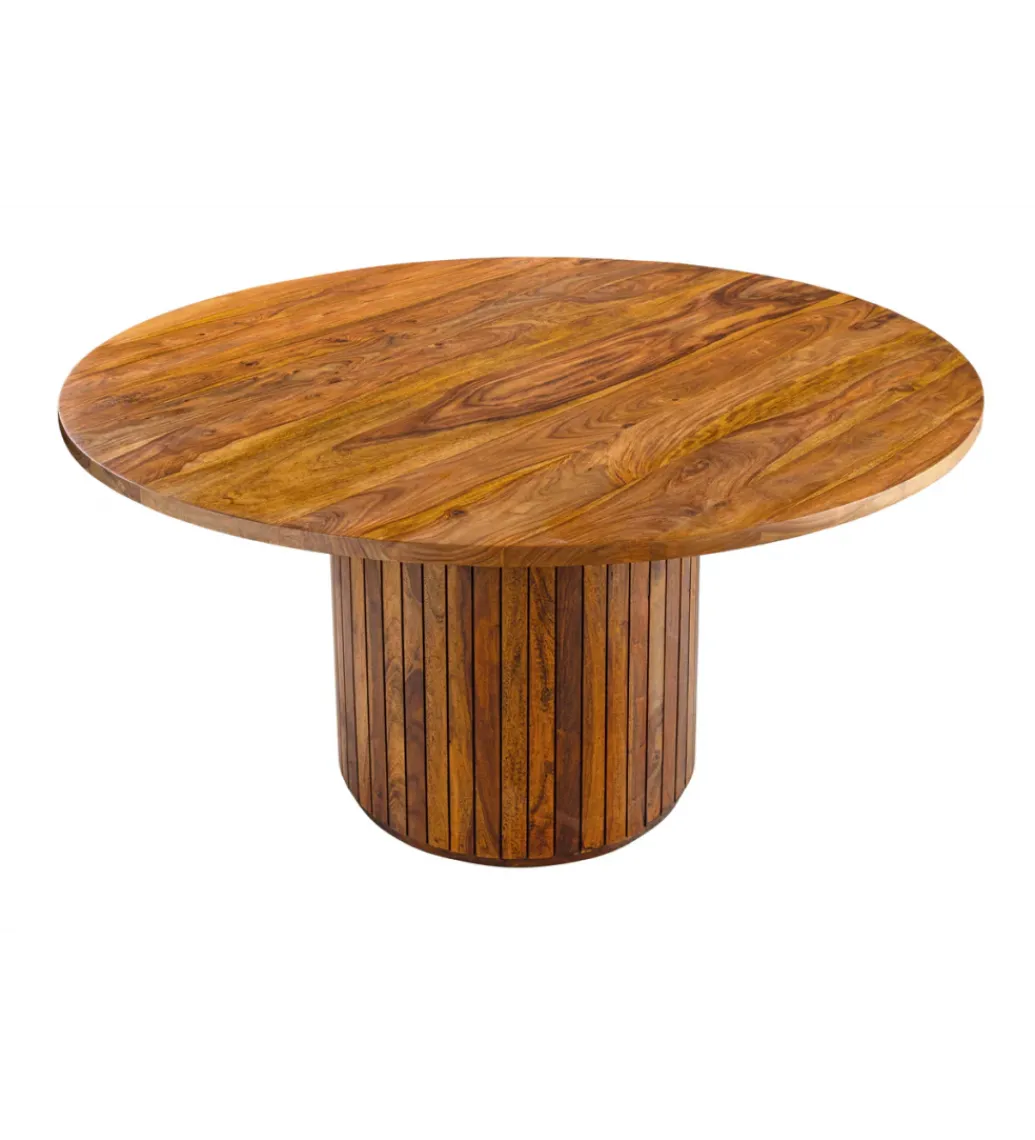 Invicta Interior Stół TRES CHIC 140 cm drewno sheesham naturalny