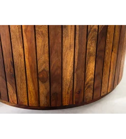 Invicta Interior Stół TRES CHIC 120 cm drewno sheesham naturalny