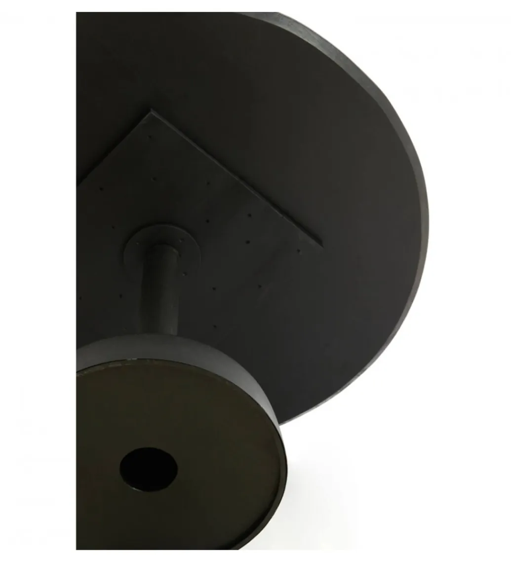L&L Stół TUNJA 120 cm czarny