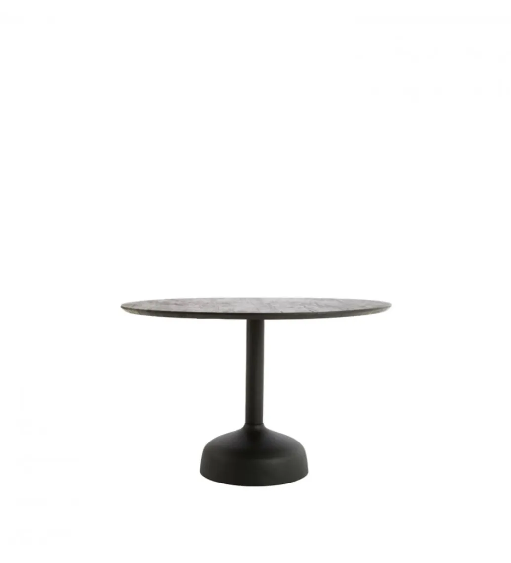 L&L Stół TUNJA 120 cm czarny