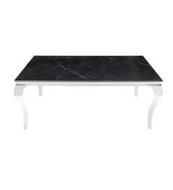 Invicta Interior Stół VENETO Modern Barock 180 cm w optyce czarnego marmuru