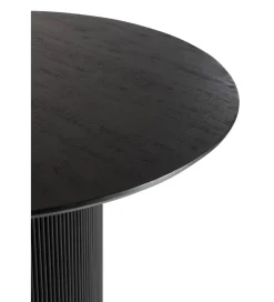 J-Line Stół VINCENT 120 cm drewno mango czarny