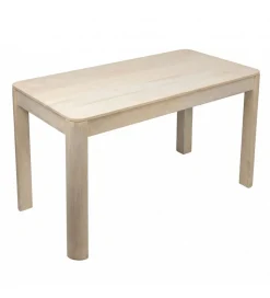 WOHNLING, GERMANY Stół WOHNLING 120 cm drewno mango białe wykończenie