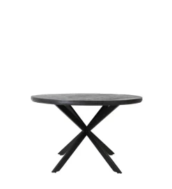 L&L Stół YELLOV 120 cm czarny