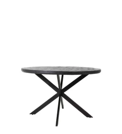L&L Stół YELLOV 120 cm czarny