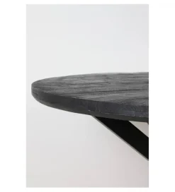 L&L Stół YELLOV 120 cm czarny