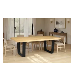 Invicta Interior Stół ZEZUS 210 w kolorze naturalnego dębu