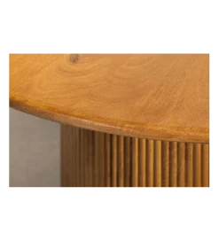 Invicta Interior Stół z szafką TRES CHIC 120 cm drewno mango brązowy