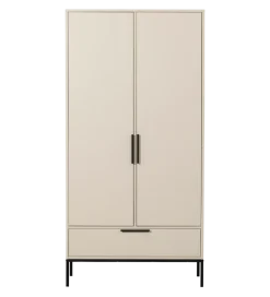 WOOOD Szafa ADAM 200 cm drewno sosny dust