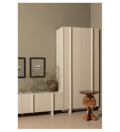 WOOOD Szafa BASU 210 cm drewno sosny dust