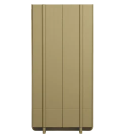 WOOOD Szafa BASU 210 cm drewno sosny moss