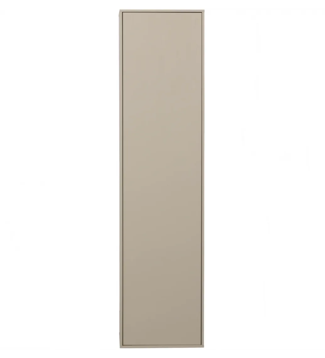 WOOOD Szafa DAILY 200 x 50 cm drewno sosny szara