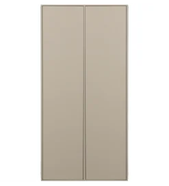 WOOOD Szafa DAILY 200 x 100 cm drewno sosny szara