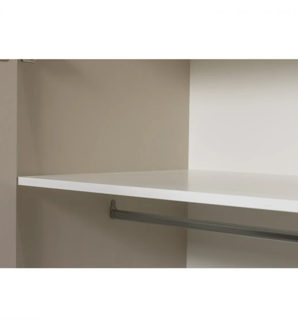 WOOOD Szafa DRAWER 195 x 94 cm drewno sosna dust