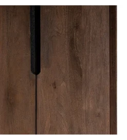 Zona-Design Szafa KILIAN 200 cm drewno mango brązowy