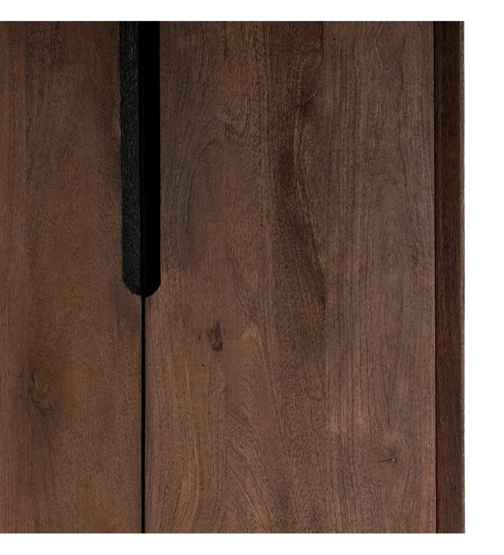 Zona-Design Szafa KILIAN 200 cm drewno mango brązowy