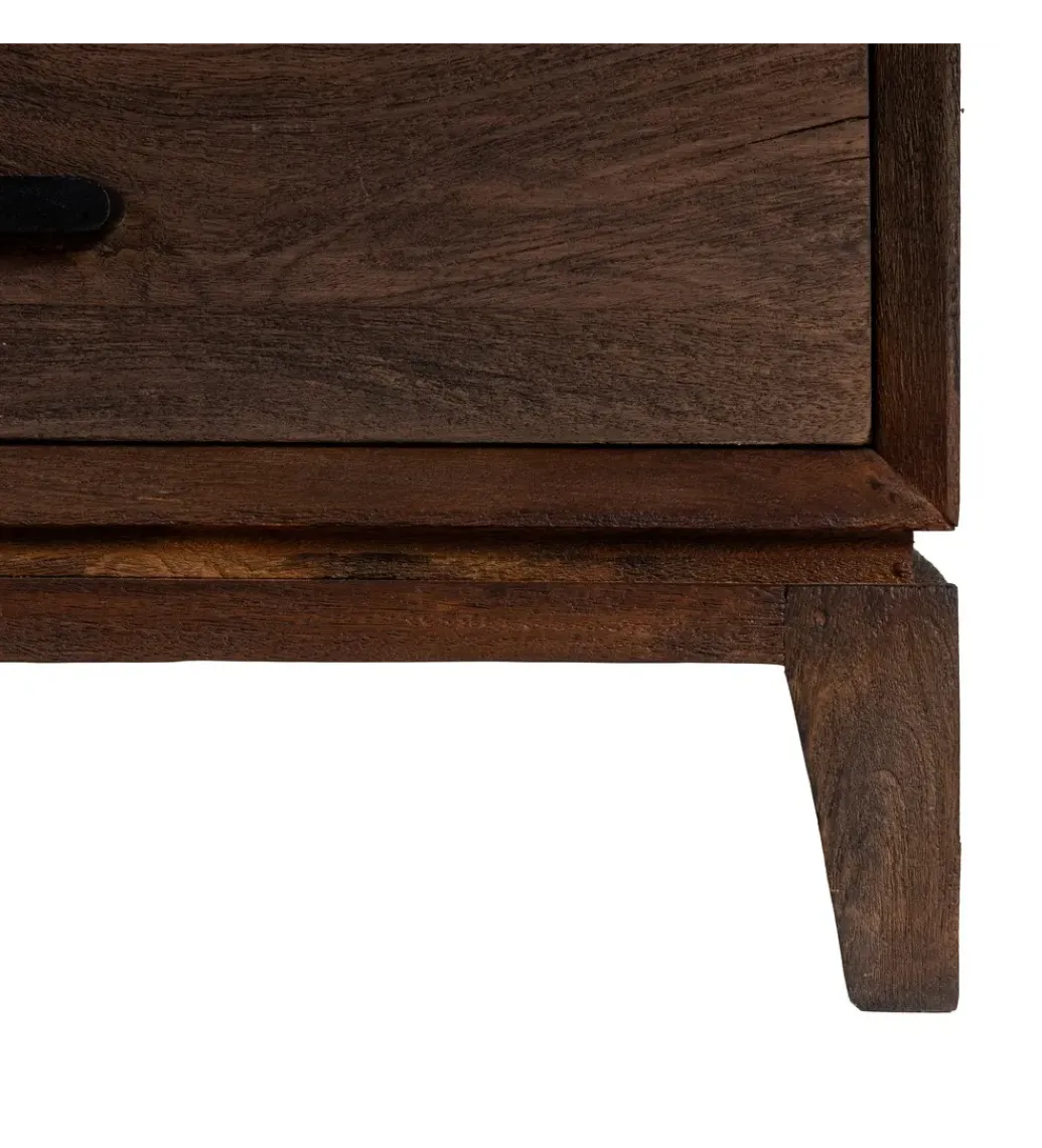 Zona-Design Szafa KILIAN 200 cm drewno mango brązowy
